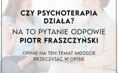 Czy psychoterapia działa?